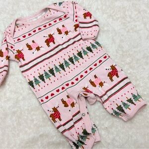 Old Navy Baby Girls Christmas pants bodysuit